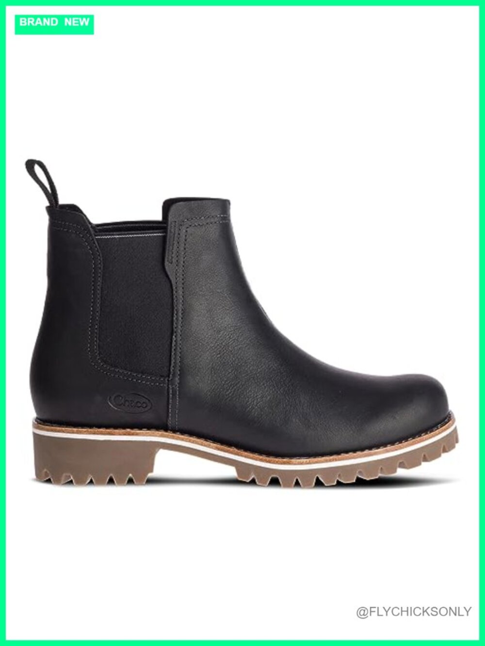 Chelsea Waterproof Leather Ankle Boots with Elastic Gore